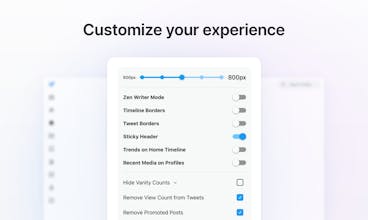 Minimal Theme for Twitter by Typefully gallery image