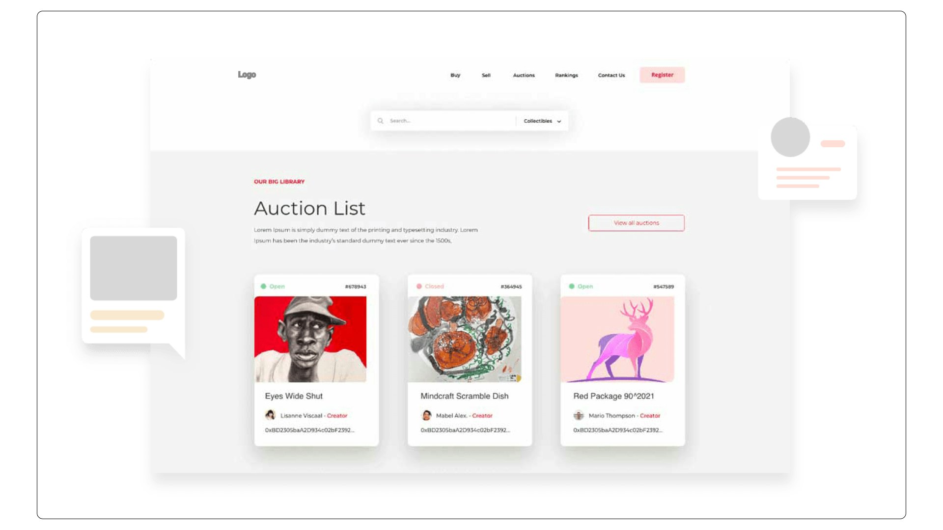 NFT Aggregator Platform Development gallery image