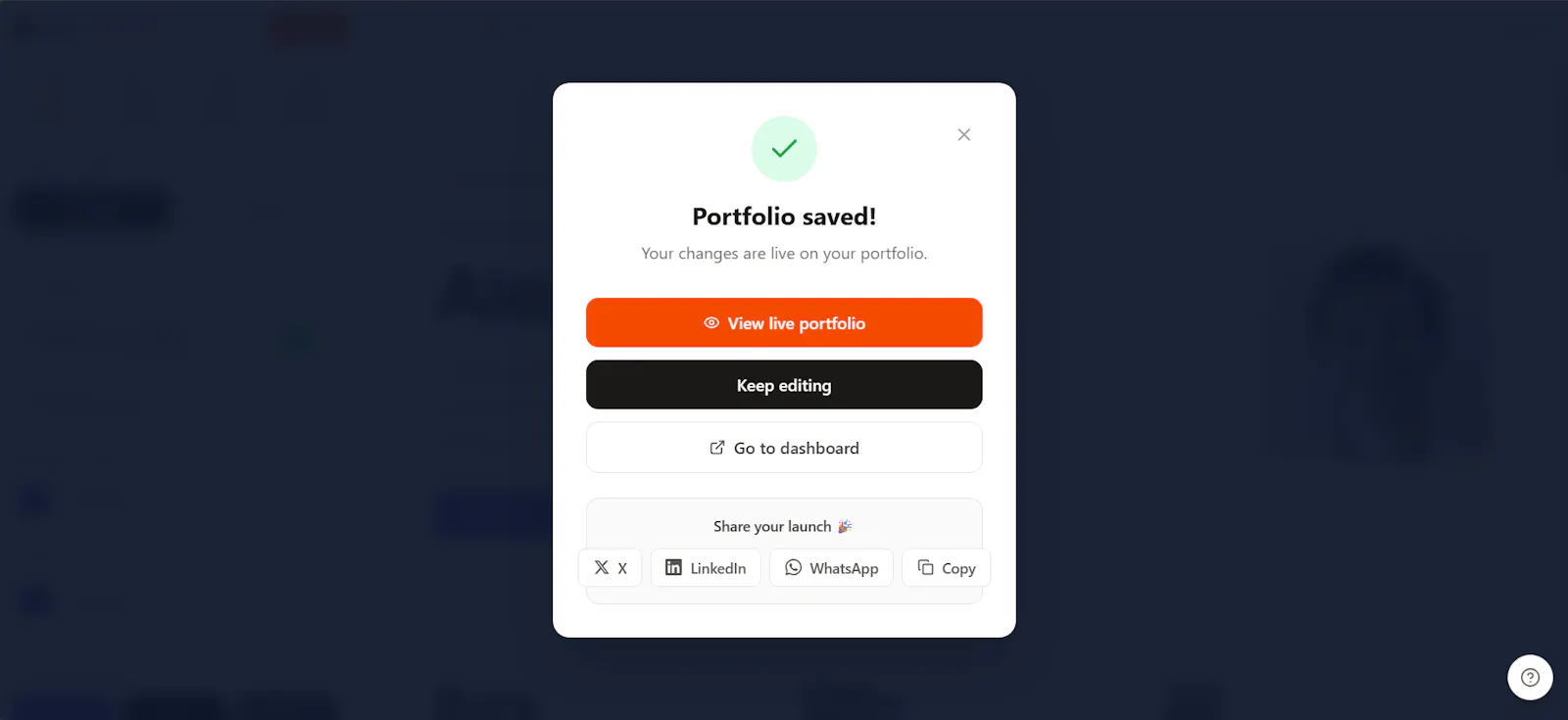 Porfilr screenshot 4
