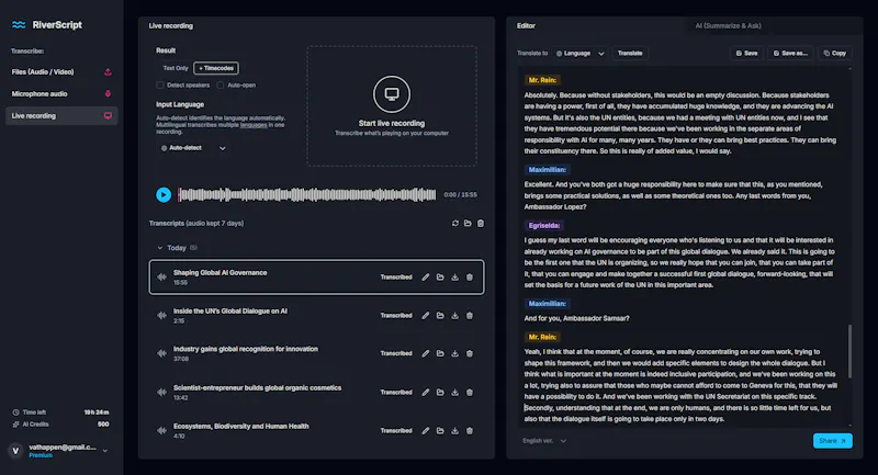 RiverScript screenshot 3