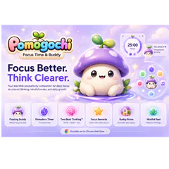 Pomogochi: Desktop Pet & Pomodoro Timer