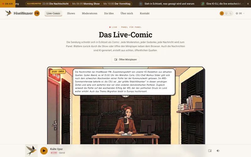 HiveWeaver FM screenshot 3