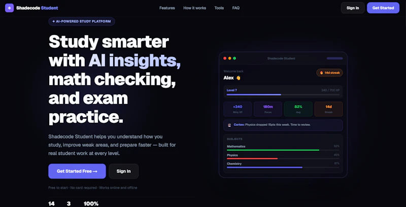 Shadecode Student screenshot 2