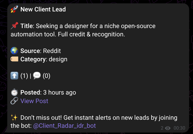 ClientRadar gallery image