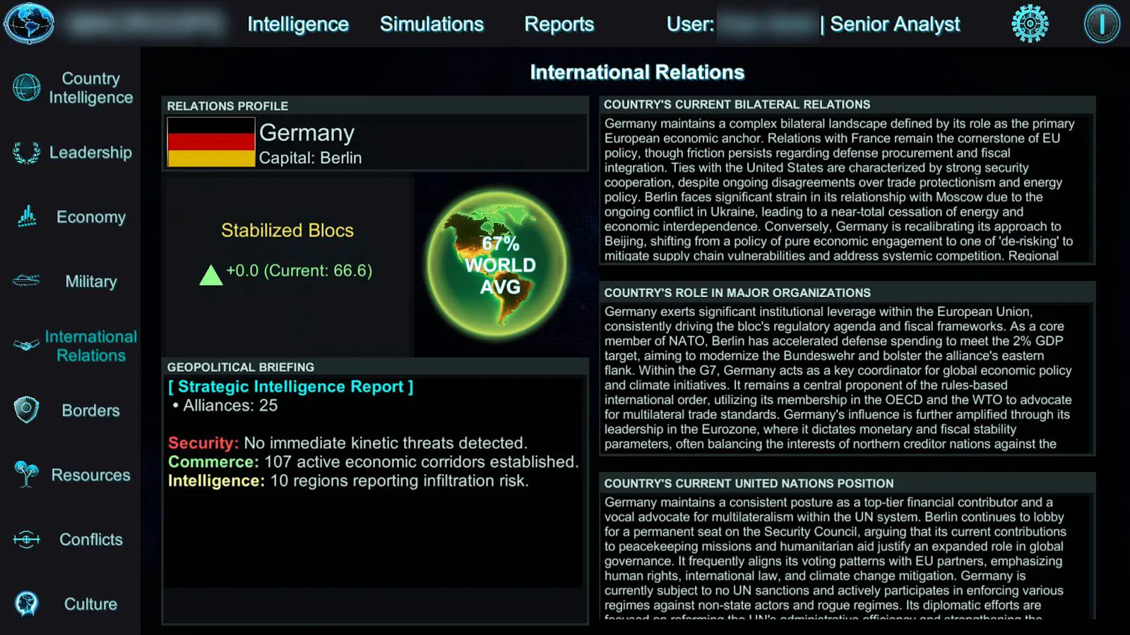 MacroOps Simulation Engine screenshot 6