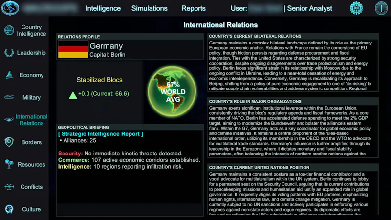 MacroOps Simulation Engine screenshot 6