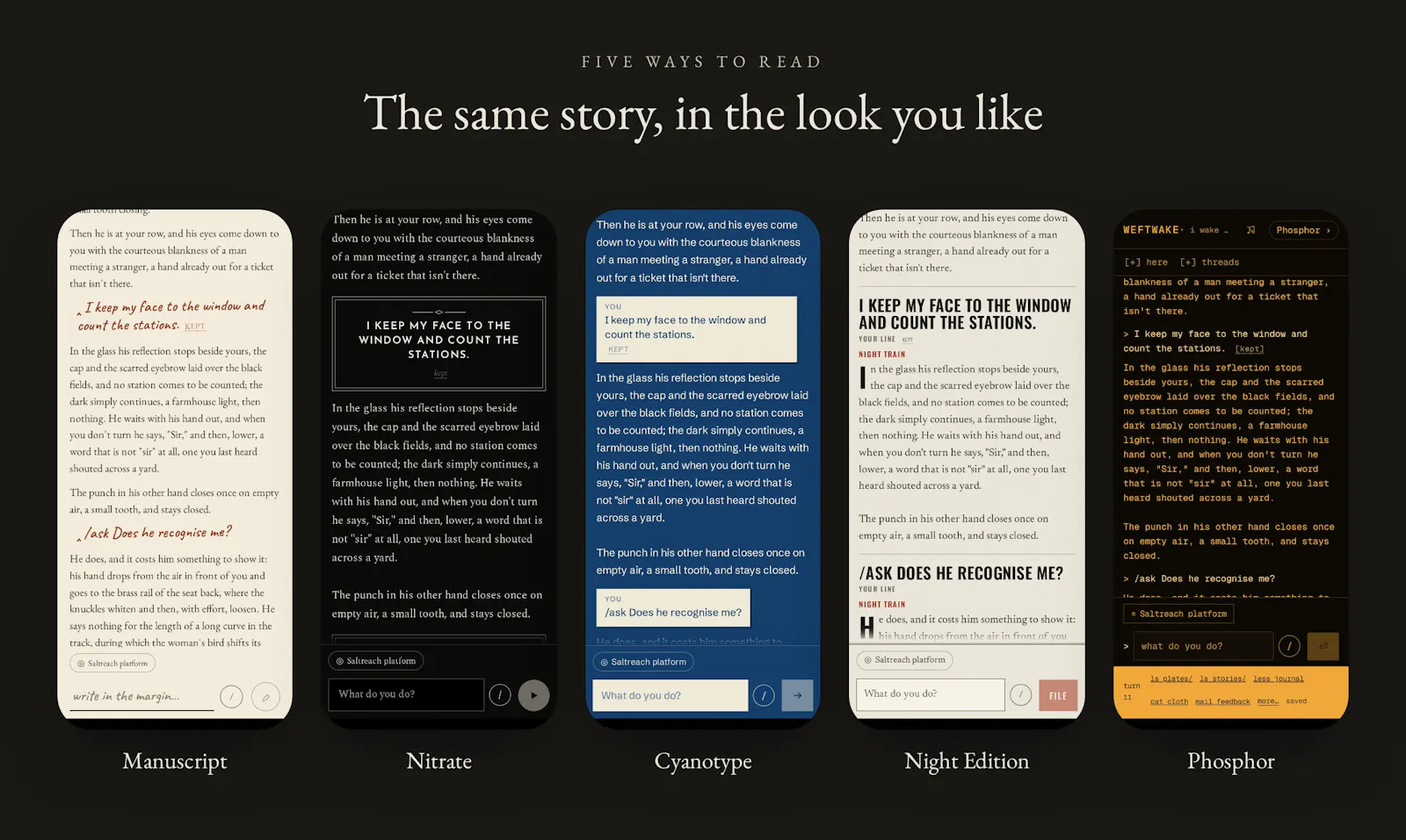 Weftwake screenshot 2