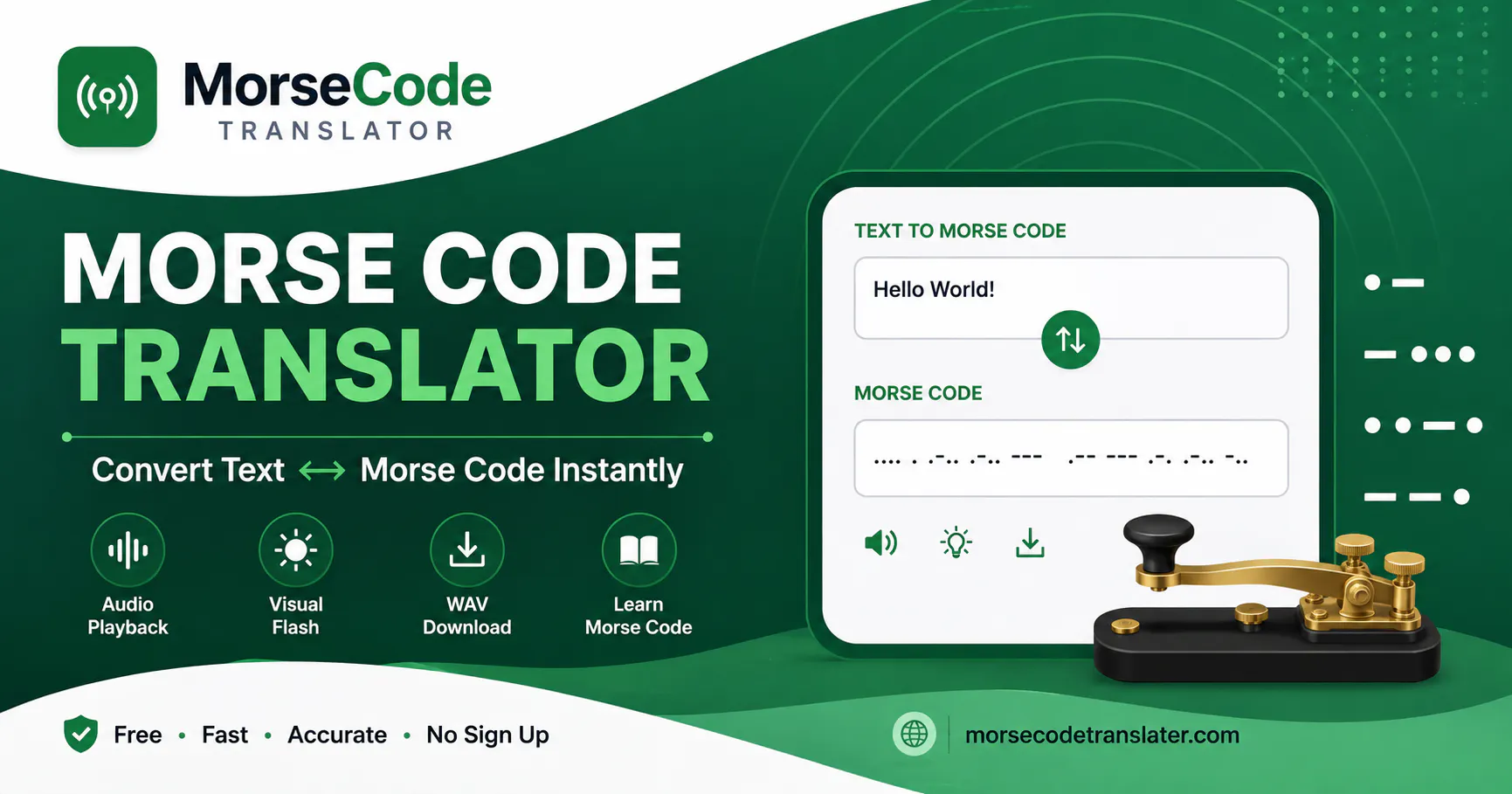 Morse Code Translator gallery image