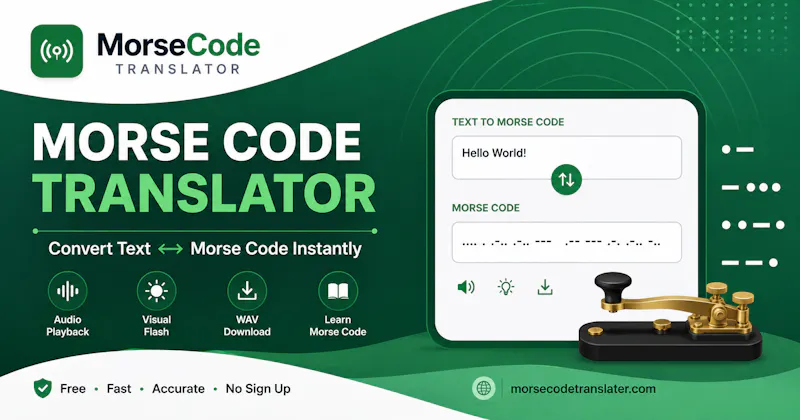 Morse Code Translator screenshot 1