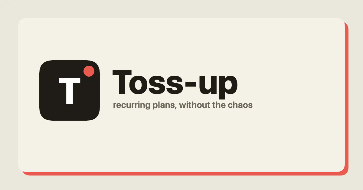 Toss-up gallery image