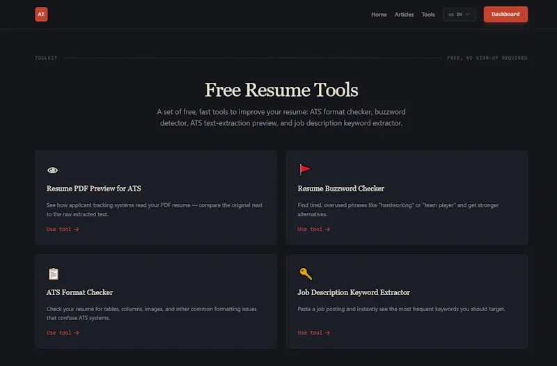 ResumeAI screenshot 3