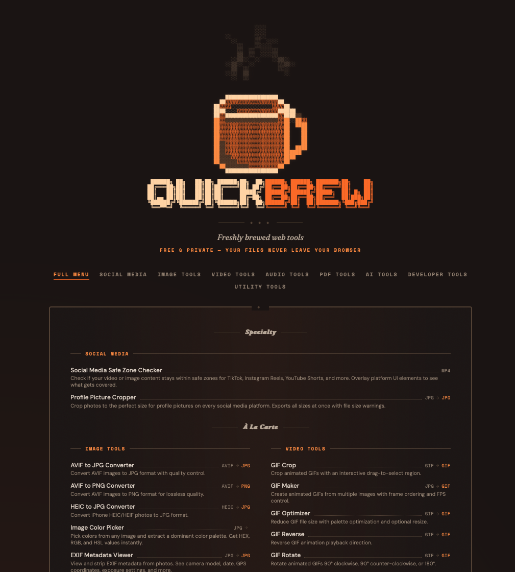 QuickBrew gallery image