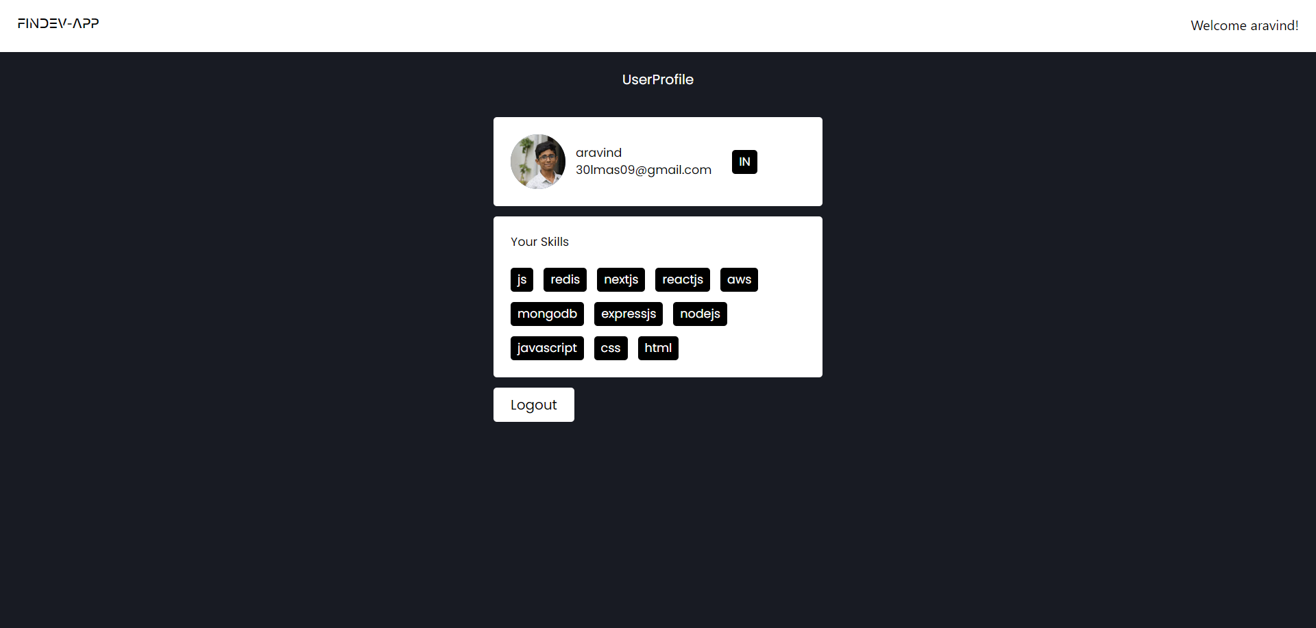 findev-app gallery image