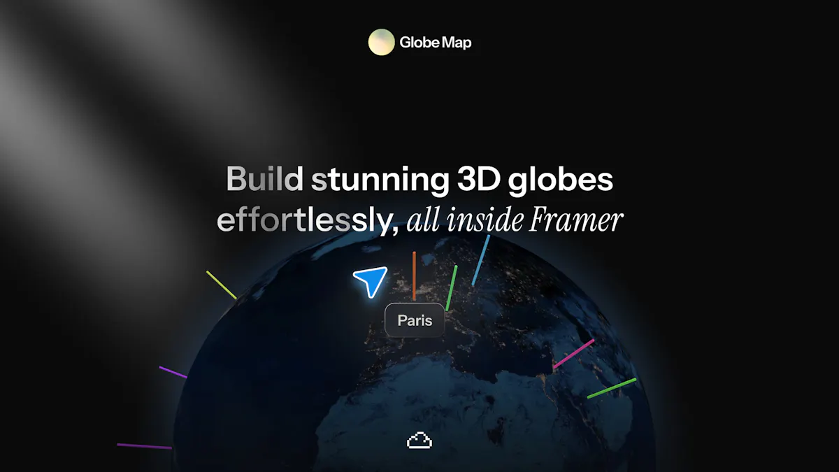 Globe Map for Framer