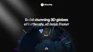 Globe Map for Framer