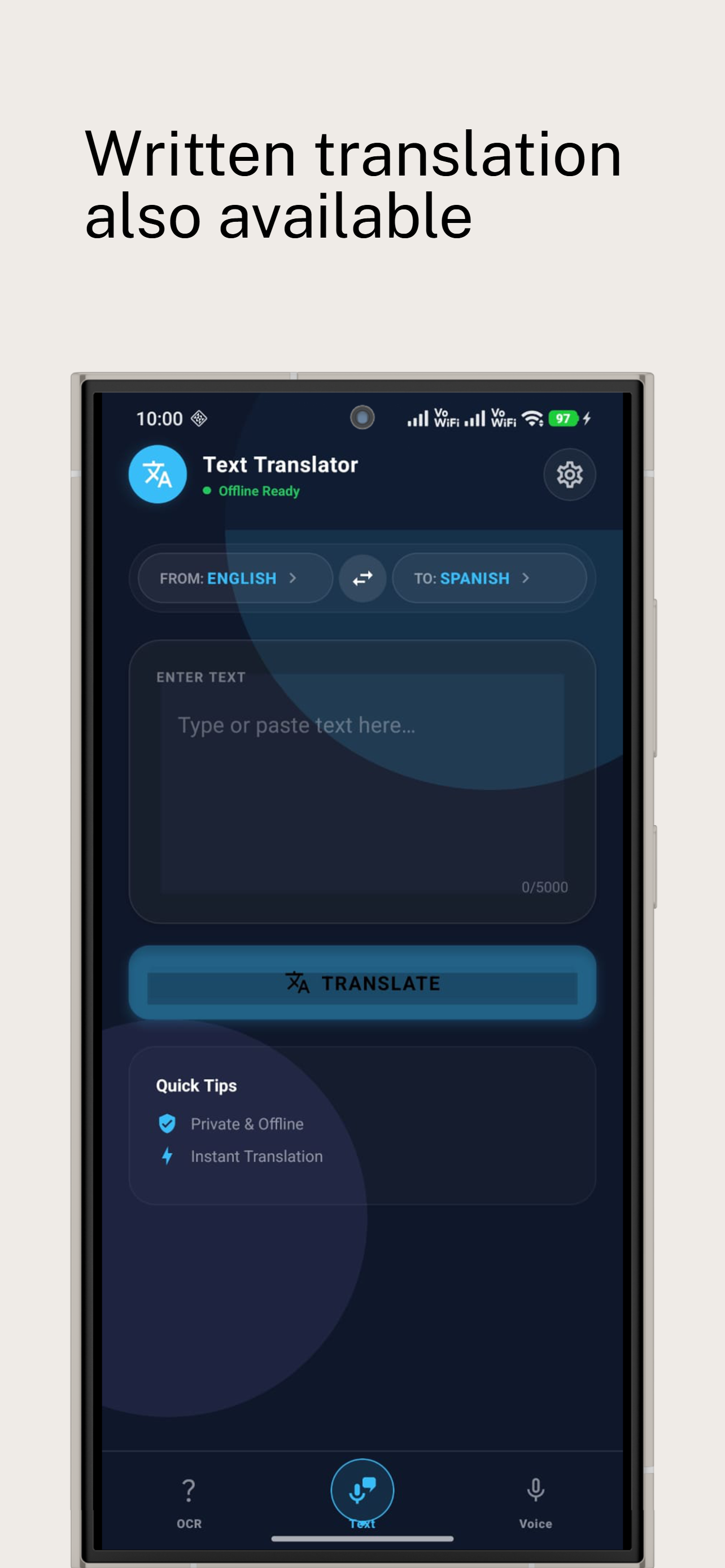 OCR Scanner & Voice Translator media 2
