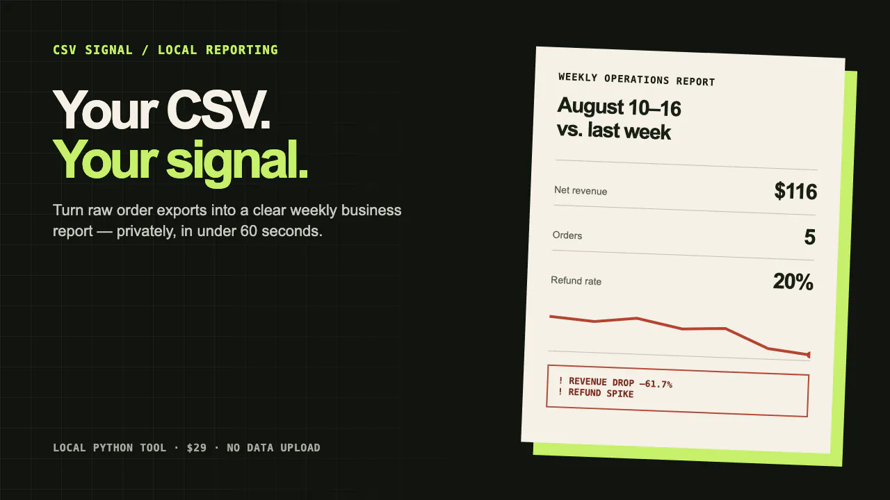 CSV Signal gallery image
