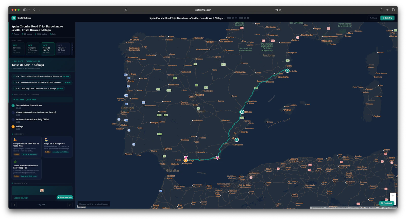 CraftMyTrips screenshot 1