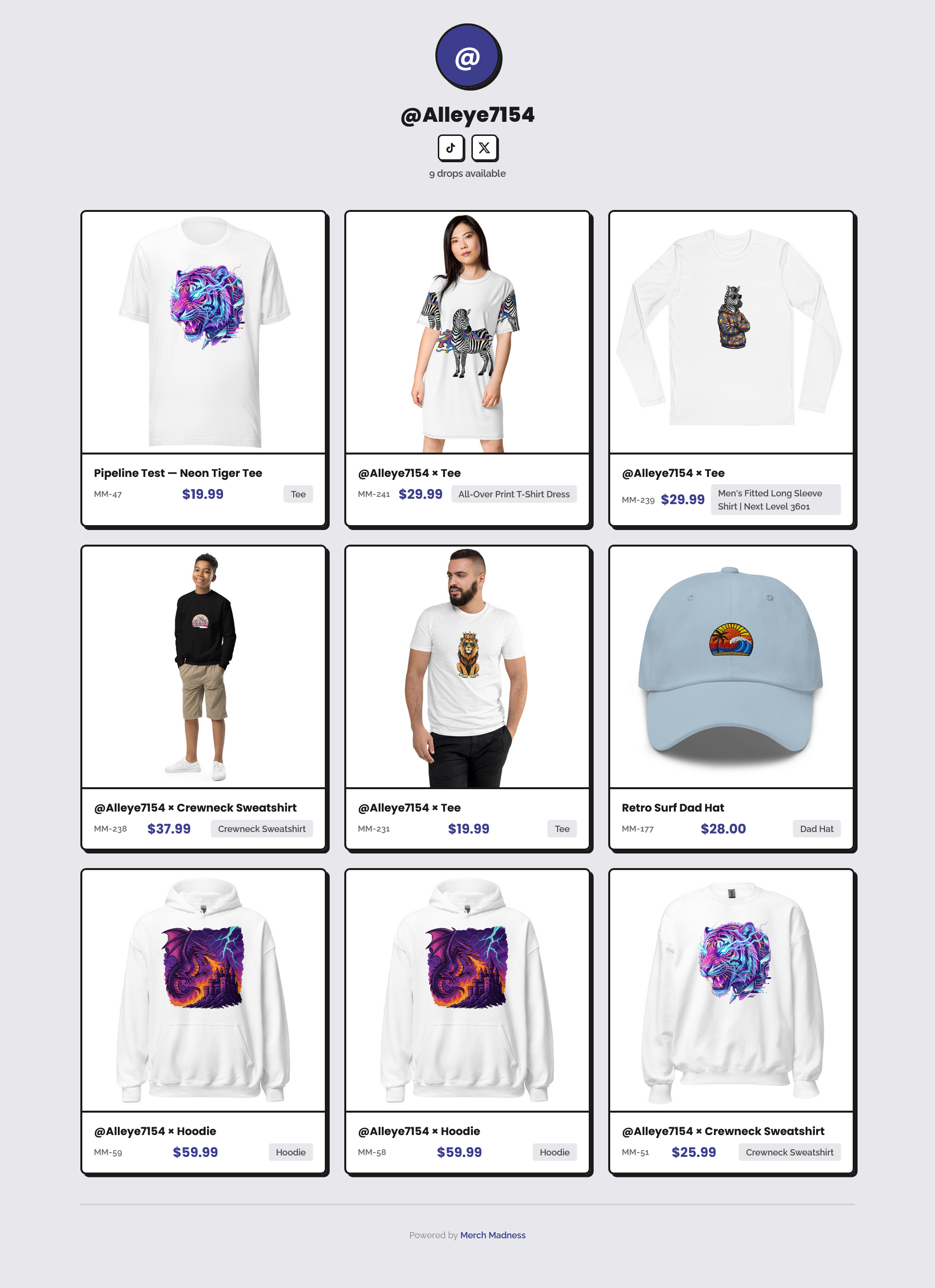 Merch Madness gallery image