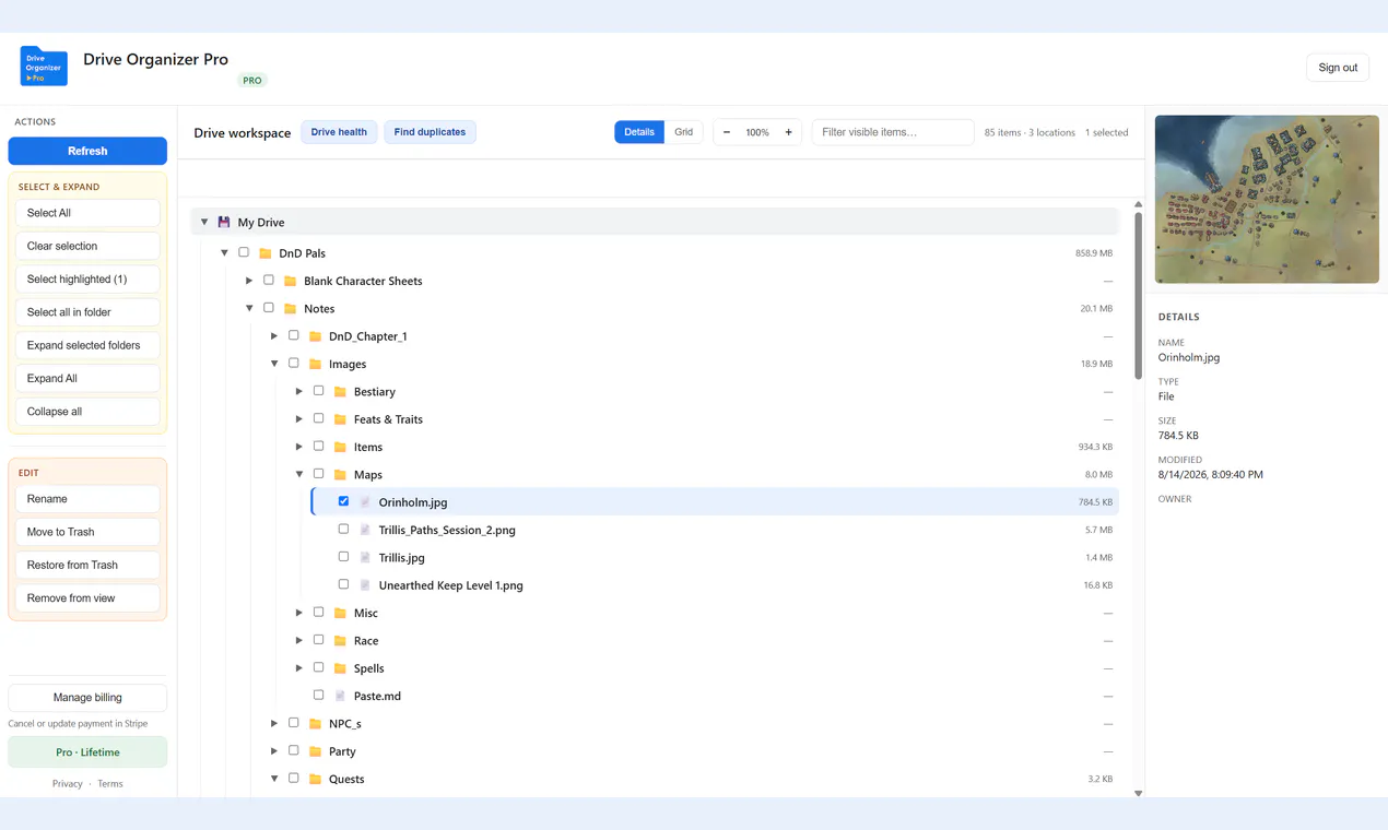 Drive Organizer Pro gallery image
