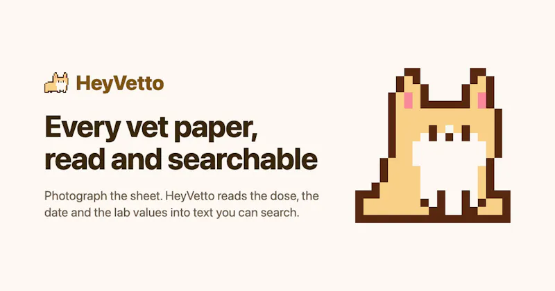 HeyVetto screenshot 1