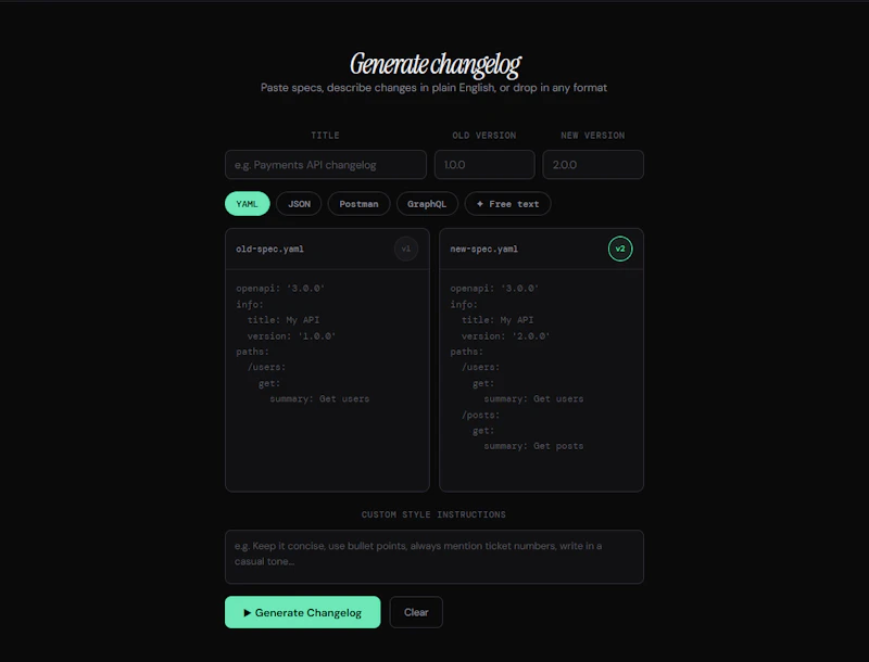 DiffLogs screenshot 3