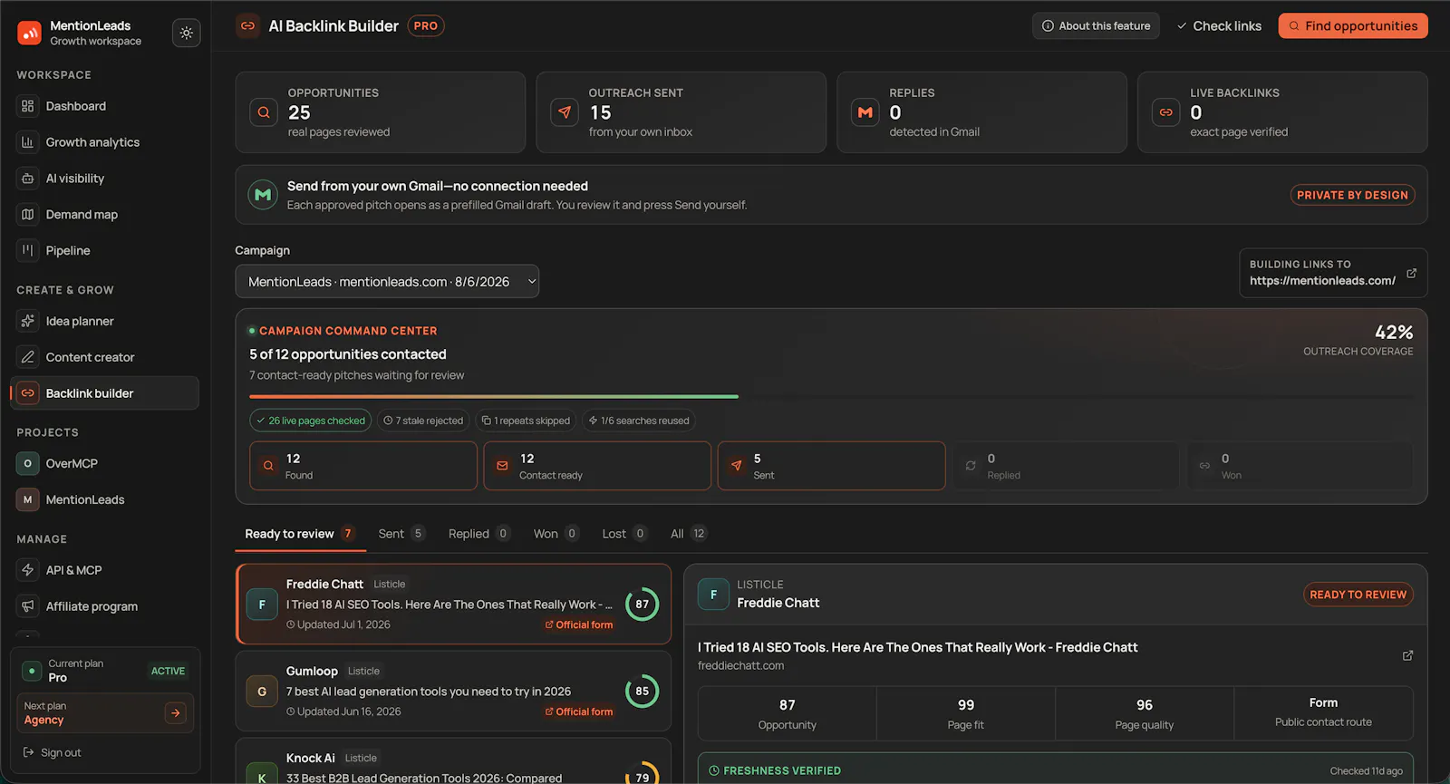 MentionLeads screenshot 11