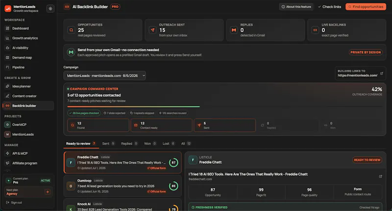 MentionLeads screenshot 11