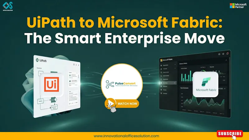 UiPath to Microsoft Fabric Migration screenshot 1 (video preview)