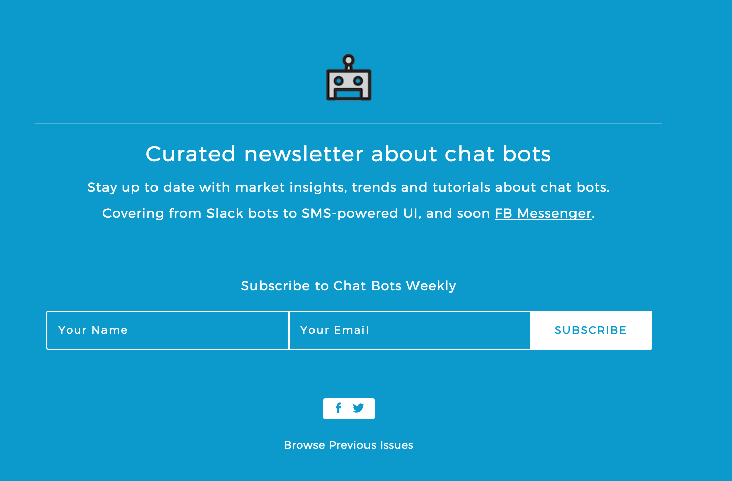 Chat Bots Weekly Image
