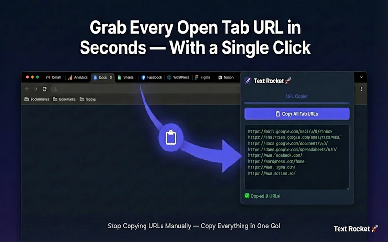 Text Rocket: Copy, Paste & Launch URLs screenshot 5