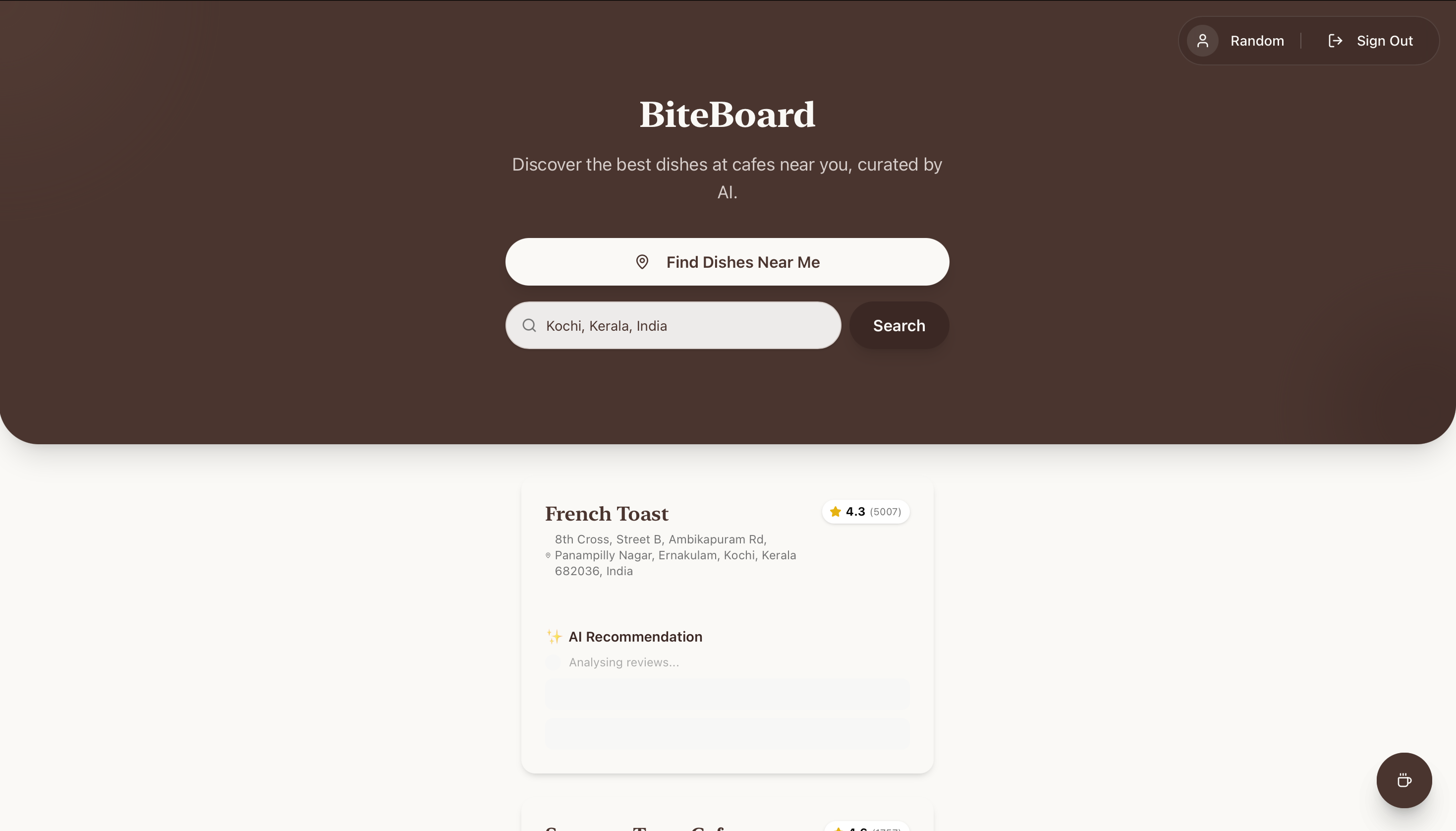 BiteBoard - Product Hunt launch logo
