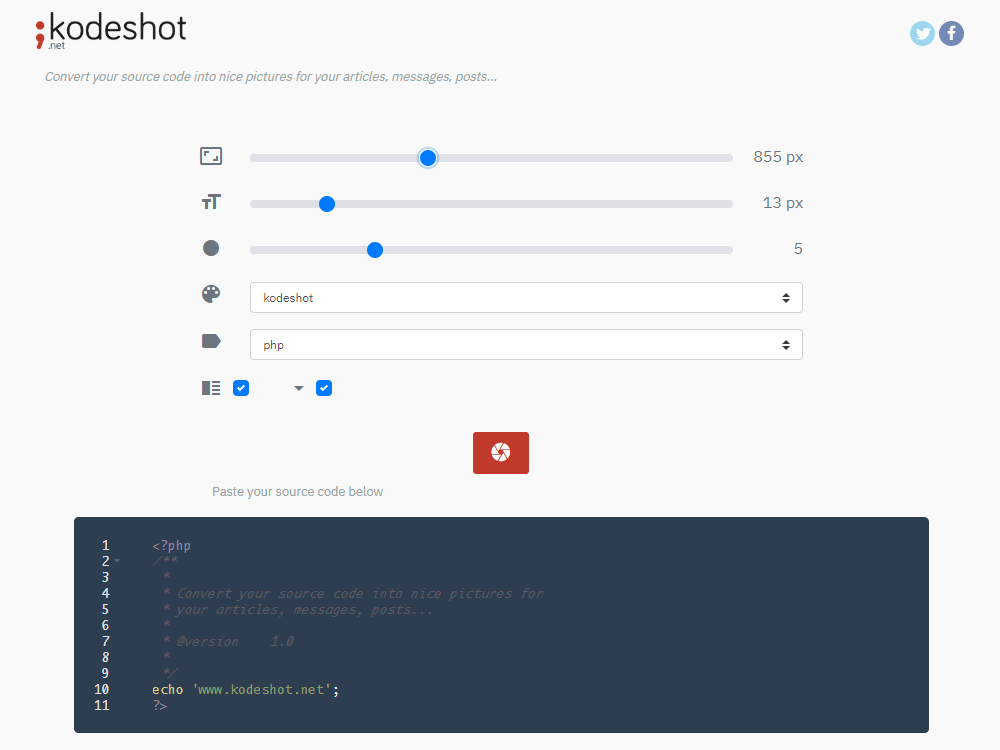 Kodeshot gallery image