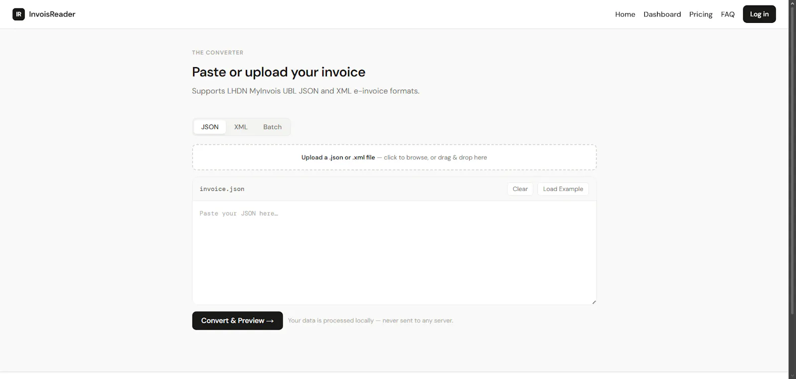 InvoisReader screenshot 2