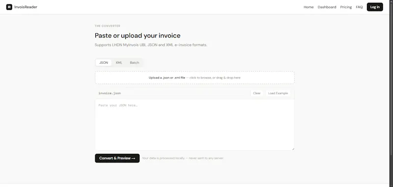 InvoisReader screenshot 2