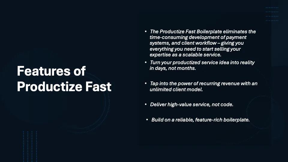 Productize Fast (MVP) gallery image