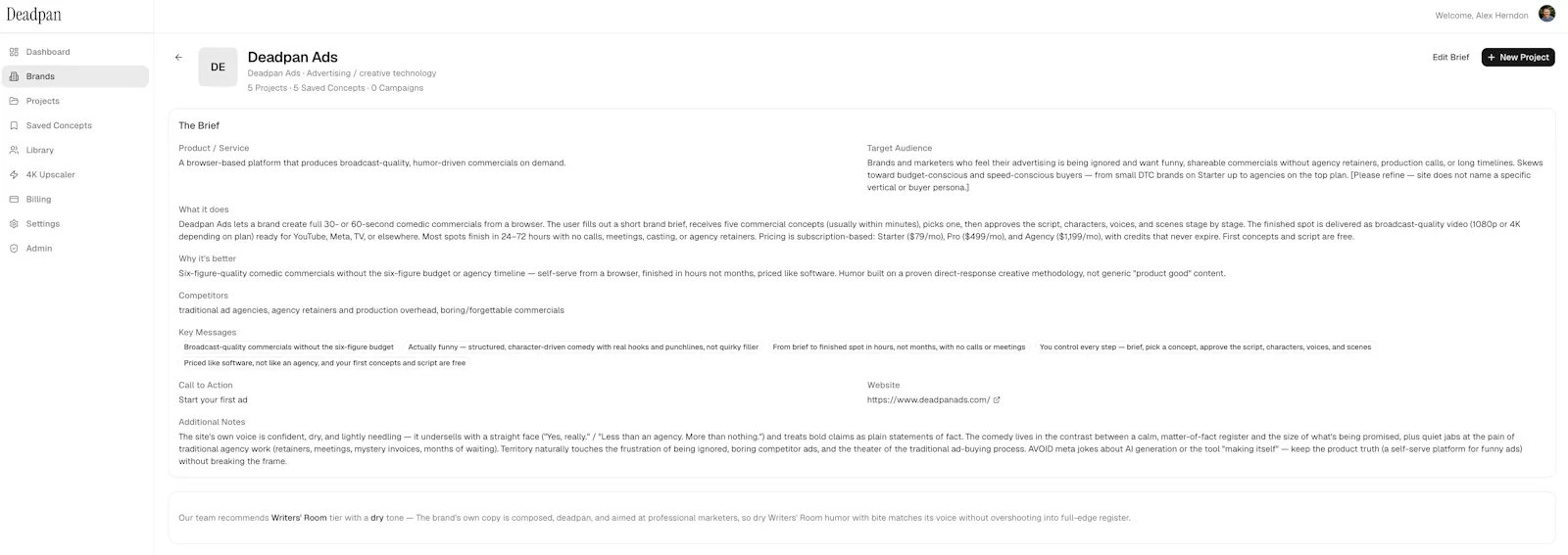 Deadpan Ads screenshot 3