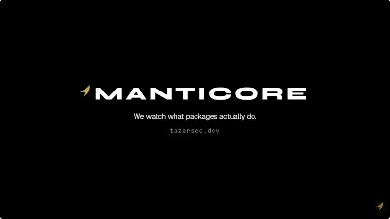 Manticore by TazarSec screenshot 2