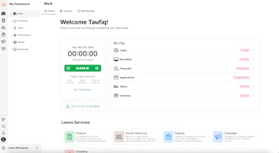 Laams Workspace gallery image