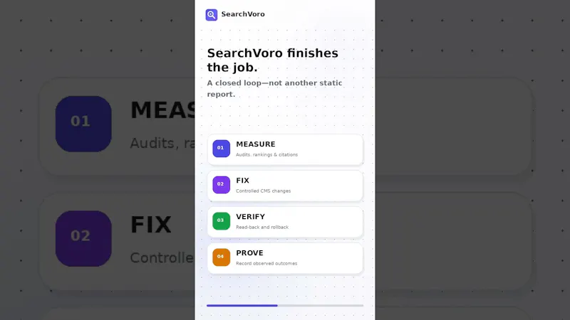 SearchVoro screenshot 1 (video preview)