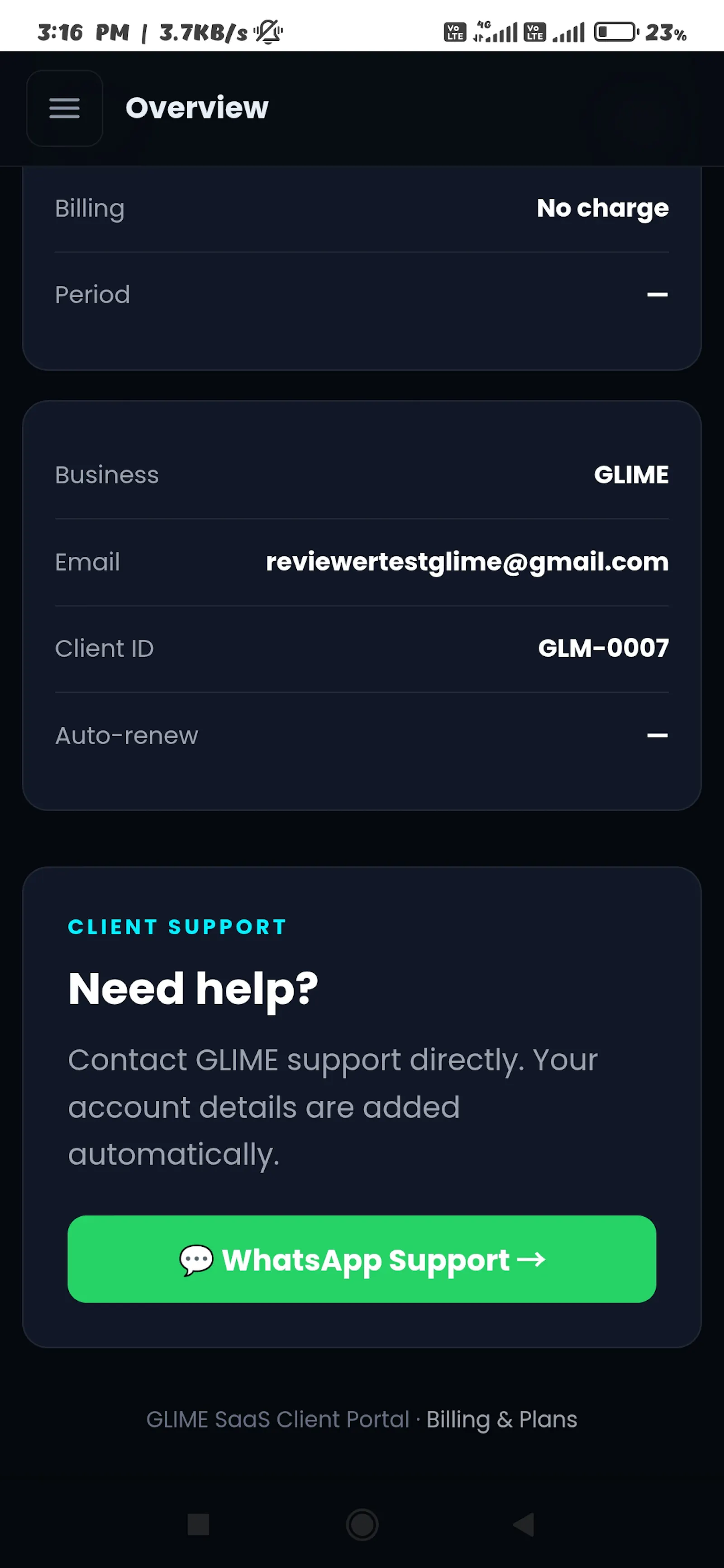 GLIME screenshot 4