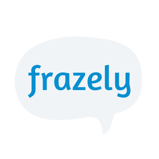 Frazely - learn languages in context - Product Hunt launch logo and brand identity