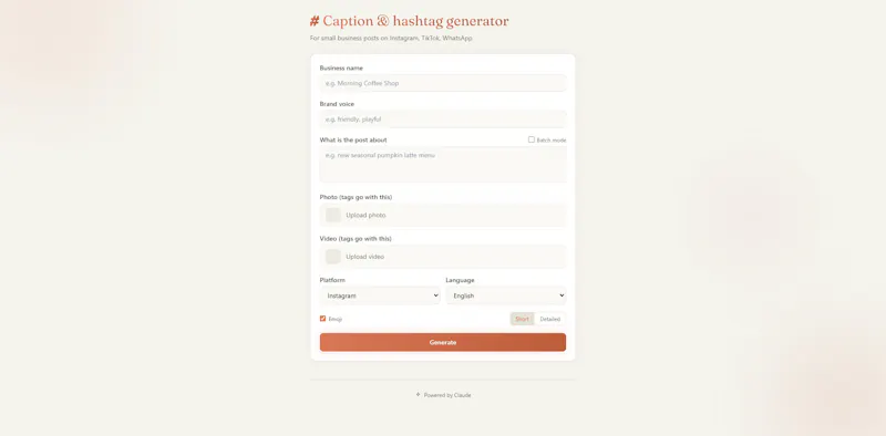 TagGenerator AI screenshot 2
