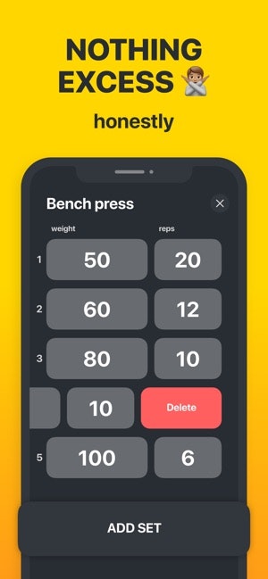 Gym Record App gallery image