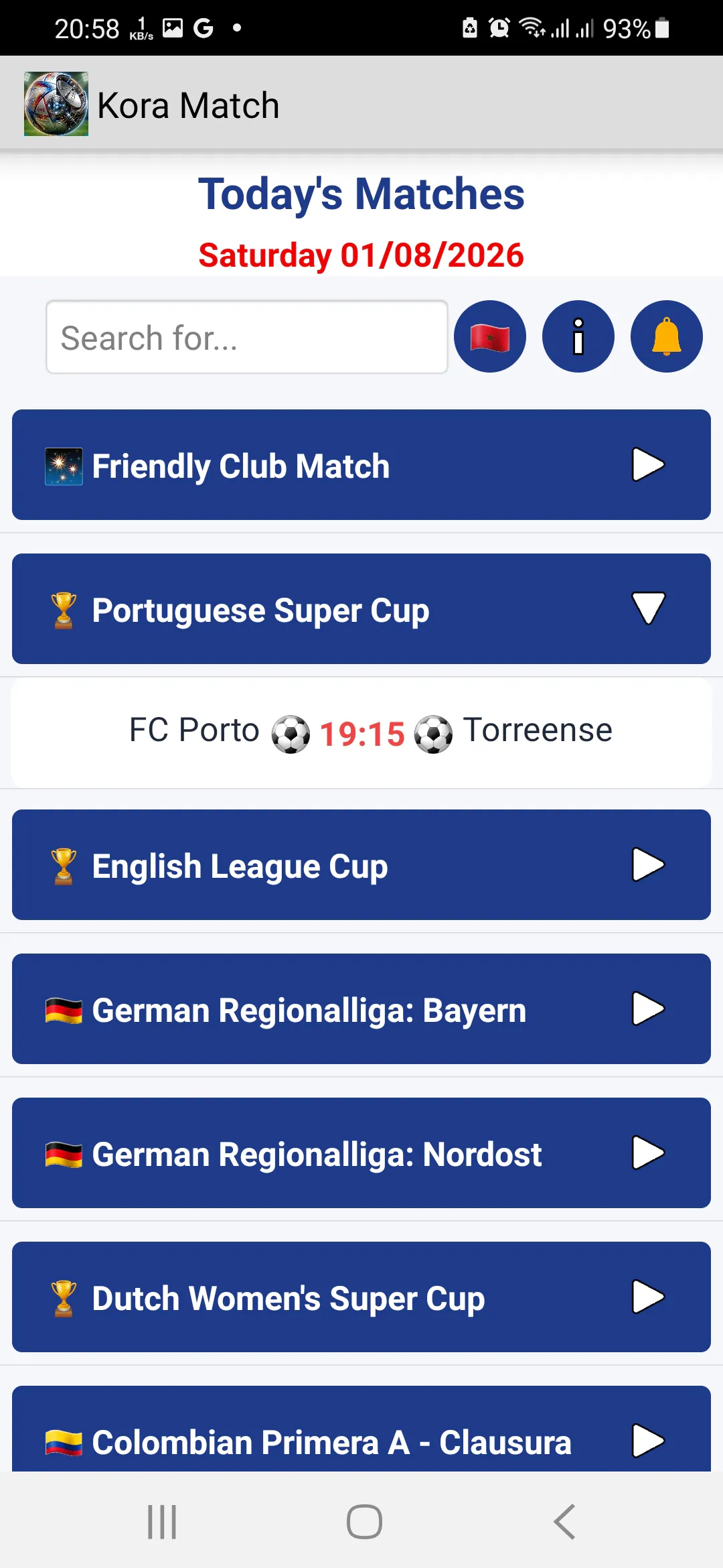 Kora Match Day Guide gallery image