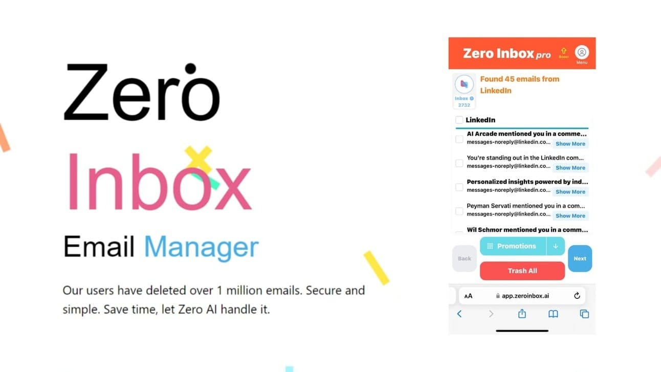 startuptile Inbox Zero AI-Apple engineer redesigns email