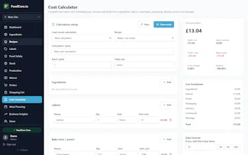 FoodCore Kitchen Management Software gallery image