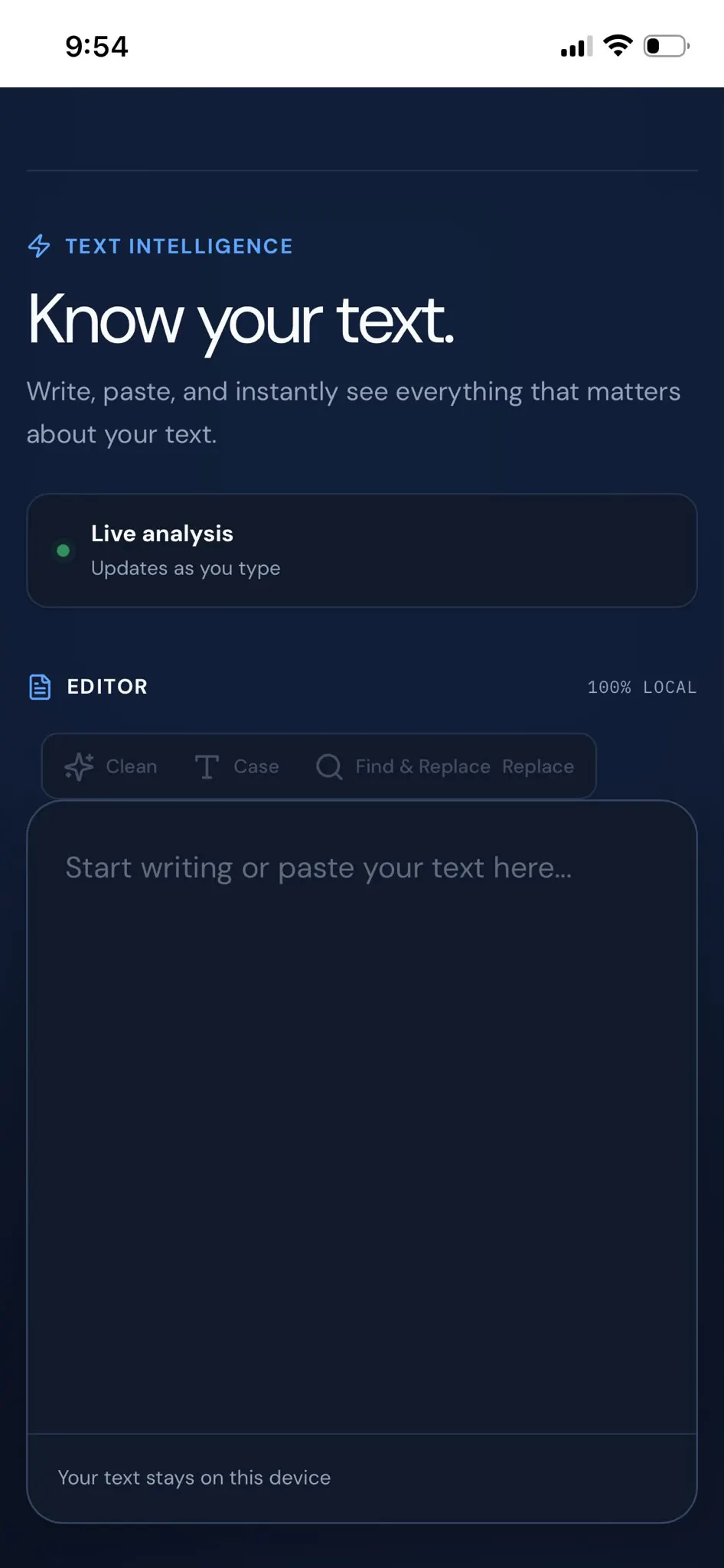 Typely — Free Text Analyzer gallery image