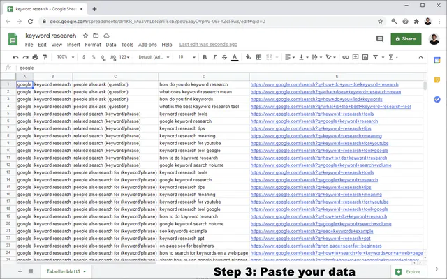 SERP Keyword Scraper: Extract keywords gallery image