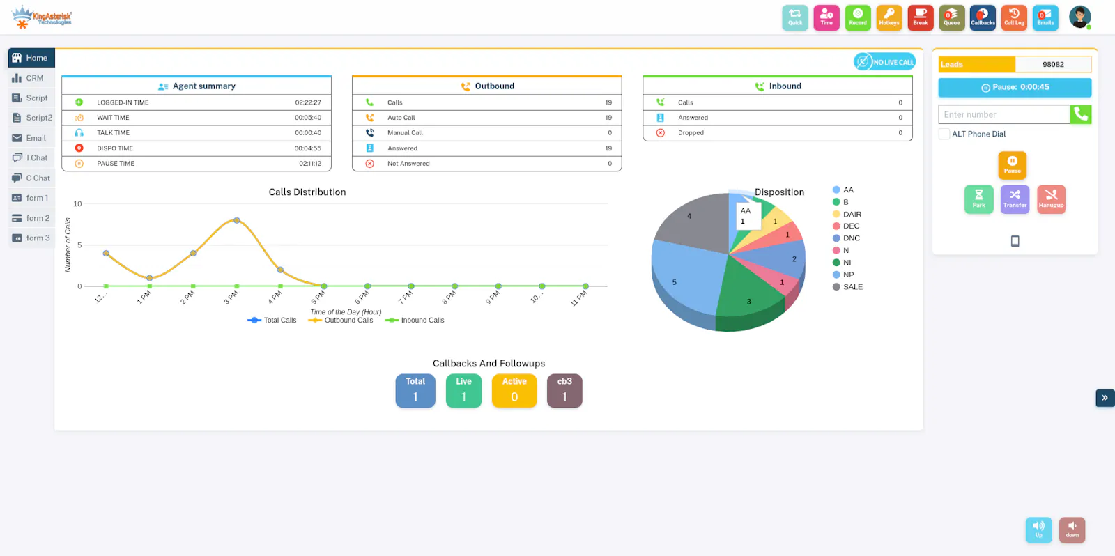 Custom Power Dialer Solution screenshot 4
